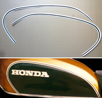 Tank Decor Strips Honda CB500Four K0-K1