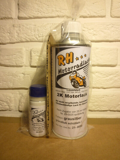 Engine paint silver-grey all Honda CB models