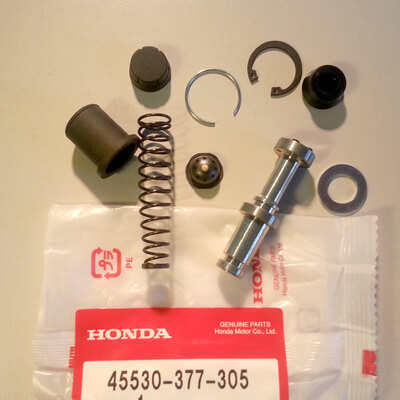 Repair Kit Master Brake Cylinder Honda CB350F CB250-360G CJ250-360T CB400F CB500F CB500T CB550K-F 750K1-K7-F1